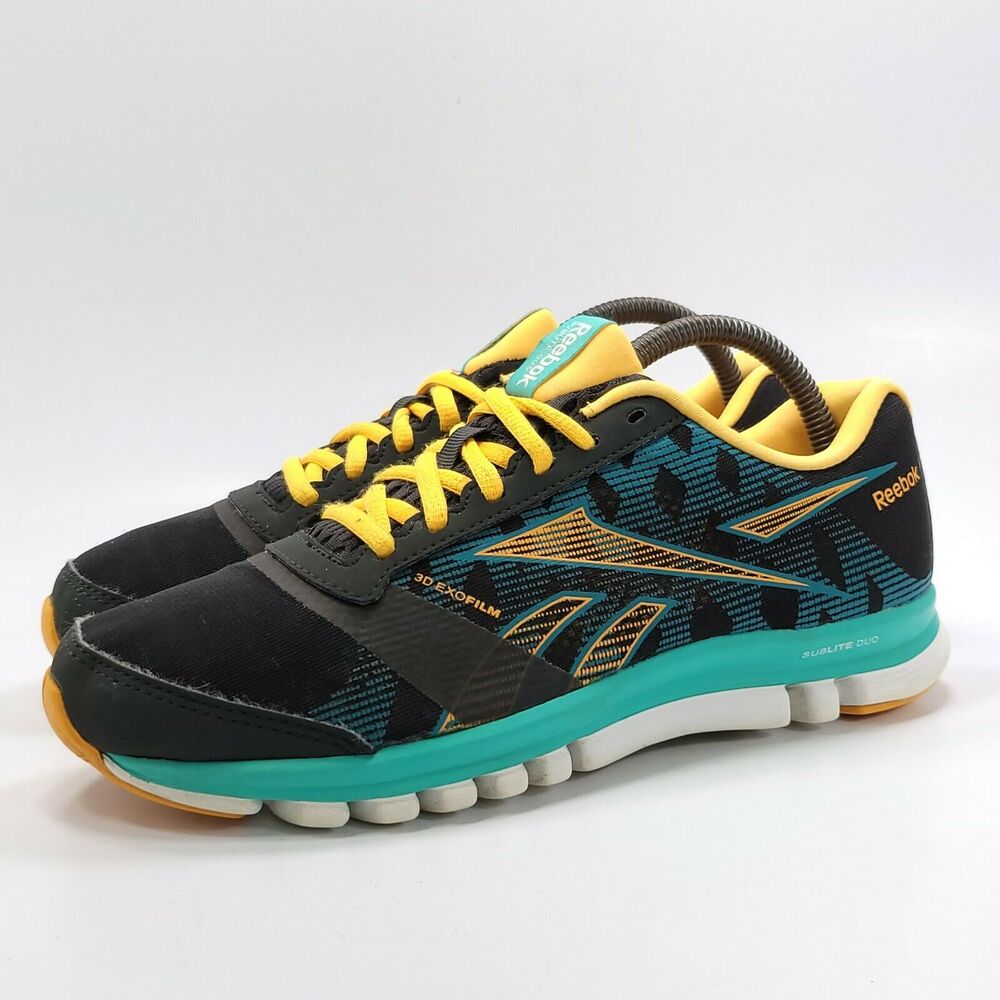 Reebok 3D Ultra Lite Athletic Lace Up Training Shoe Womens Size 8 V61427 Black